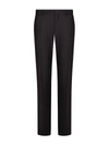Dolce & Gabbana Pinstriped Tailored Trousers In Multicolour