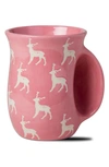 Tag Hand Warmer Mug In Pink