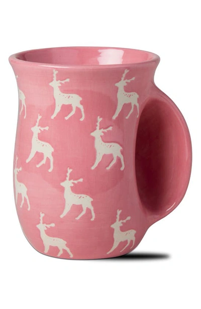 Tag Hand Warmer Mug In Pink