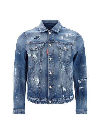 Dsquared2 Denim Sports Shirt In 470