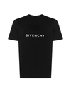 GIVENCHY GIVENCHY SLIM FIT REVERSE PRINT T-SHIRT