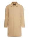 Burberry Mid-length Camden Heritage Car Coat In Honey