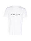 GIVENCHY GIVENCHY SLIM FIT REVERSE PRINT T-SHIRT