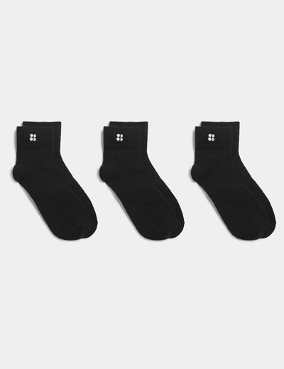 Sweaty Betty Essentials Mid 3 Pack In Black