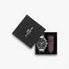 Coach Outlet Cole Watch Gift Set, 44 Mm In Brown
