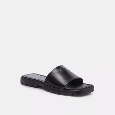 Coach Outlet Fiona Sandal In Black
