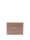 DOLCE & GABBANA DOLCE & GABBANA CARD HOLDER WITH EMBOSSED DG LOGO