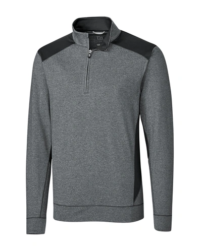 Cutter & Buck Men's Shoreline Color Block Jacket In Grey