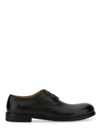Marsèll Lace Up Shoes In Black Leather In Black