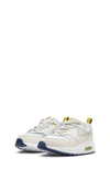 Nike Kids' Air Max 1 Easyon Sneaker In White/ Light Orewood/ Bronzine