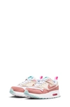 Nike Kids' Air Max 1 Easyon Sneaker In White/ Red/ Guava Ice/ Pink