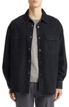 AGOLDE CAMRYN DENIM SHIRT JACKET