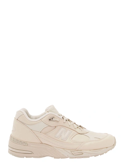 New Balance 991 Sneakers Made In Uk In White