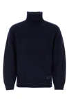 Apc Sweater A. P.c. Woman Color Black In Darknavycamel