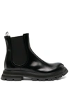 Alexander Mcqueen Alexander Mc Queen Chelsea Ankle Boots In Black
