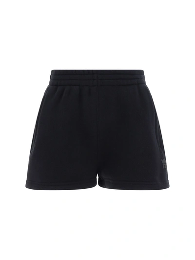 Alexander Wang T T By Alexander Wang Shorts In Black