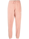 Autry Tapered-leg Trousers In Pink