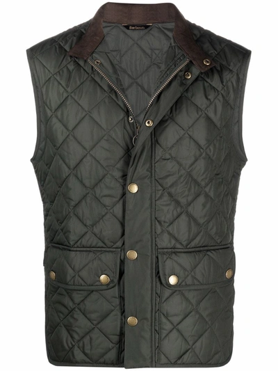 Barbour Lowerdale Gilet In Sage