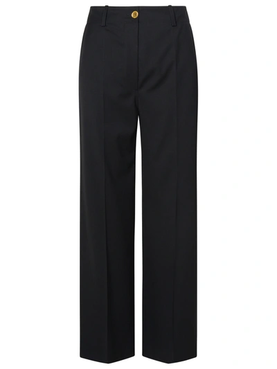 Patou Iconic Long Trousers In Black