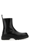 Bottega Veneta Black Highway Chelsea Boots In Black
