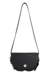 Burberry Leather Crossbody Bag Strap Adjustable In Black