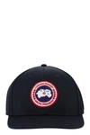 Canada Goose Arctic Disc Logo Baseball Cap In Blue