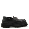 Dolce & Gabbana Leather Mocassins In Black