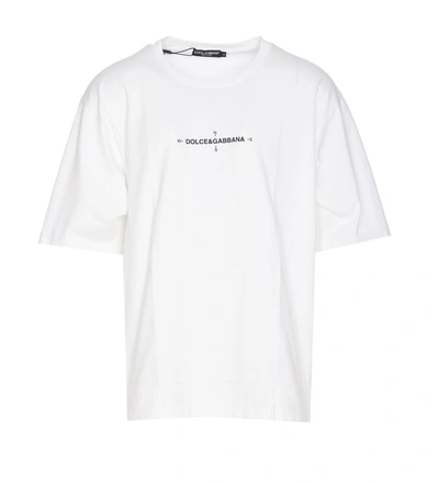 Dolce & Gabbana T-shirts And Polos In Bianco Otticco