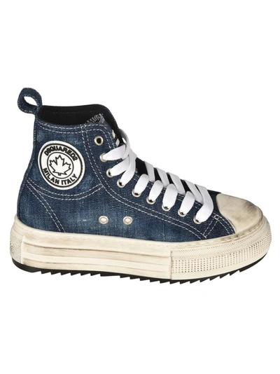 Dsquared2 'berlin' Sneakers In Blue