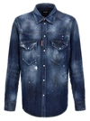 DSQUARED2 DSQUARED2 FASHION WESTERN DENIM SHIRT