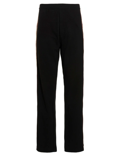 Dsquared2 Side Band Gym Track Pants In Black
