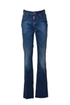 Dsquared2 Blue Denim Tidy Jeans In Blue