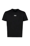 Dsquared2 Mens Black Cotton T-shirt