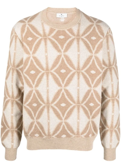 Etro Sweater In Beige