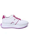 HOGAN WHITE LEATHER SNEAKERS