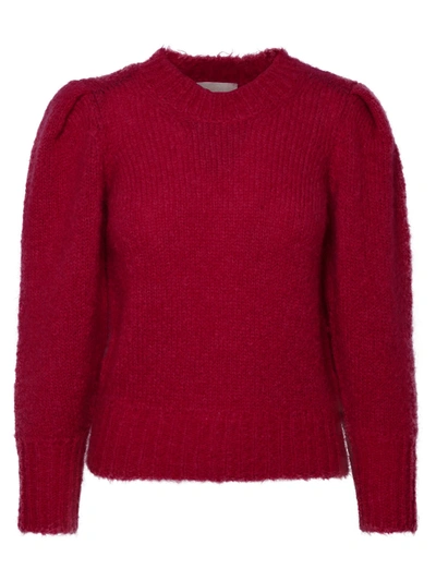 Isabel Marant Emma Fuchsia Mohair Sweater In Pink