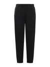 Kenzo Trousers  Flower In Fleece In Black