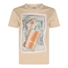 Lanvin Classic Scratch & Sniff T-shirt In Sand