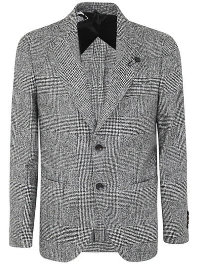 Lardini Man Jacket Special Line Drop 7 Reg Clothing In Grey