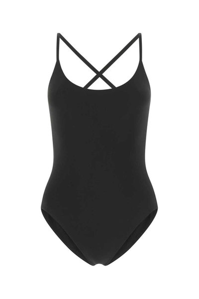 Lido Ventiquattro Ribbed One Piece Swimsuit In Multi-colored