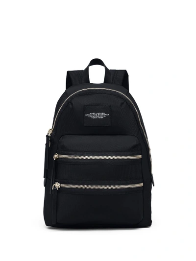 Marc Jacobs The Large Backpack' Zipped Backpack In Black