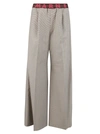 Marni Trousers Bordeaux In Gray
