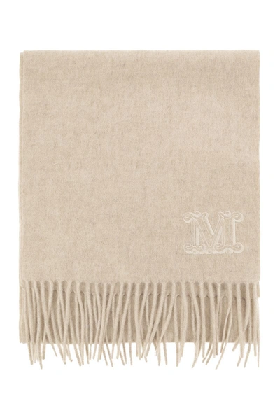 Max Mara Wsdalia - Cashmere Scarf In Sand