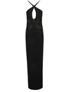 Monot Cutout Halter Dress