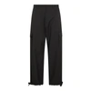 OFF-WHITE OFF-WHITE BLACK WIDE-LEG CARGO TROUSERS