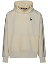 Palm Angels White Polyester Sports Sweatshirt In White