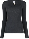 Patou Shirt Corset In Grey