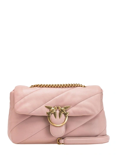 Pinko Love Classic Puff Crossbody Bag In Pink