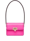 Valentino Garavani Small Rockstud23 Smooth Calfskin Shoulder Bag Woman Pink Pp Uni In Fuchsia