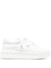 VALENTINO GARAVANI VALENTINO GARAVANI ONE STUD XL LEATHER SNEAKERS